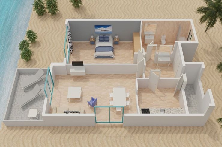 Апартаменты с 1 спальней 2/4 человека Апартаменты magic atrium beach villajoyosa Апартаменты с 1 спальней 2/4 человека Апартаменты magic atrium beach villajoyosa