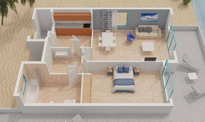 Пентхаус с видом на море 2/4 человек Апартаменты Magic Atrium Beach Villajoyosa Пентхаус с видом на море 2/4 человек Апартаменты Magic Atrium Beach Villajoyosa