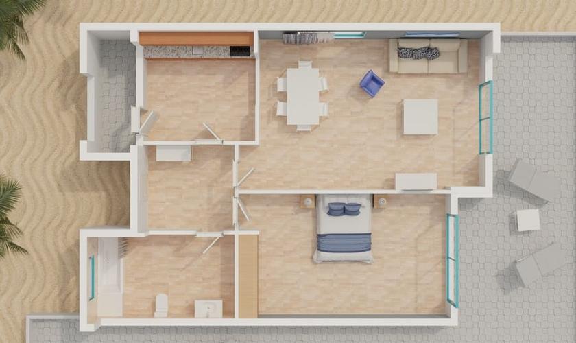 Пентхаус с видом на море 2/4 человек Апартаменты Magic Atrium Beach Villajoyosa Пентхаус с видом на море 2/4 человек Апартаменты Magic Atrium Beach Villajoyosa